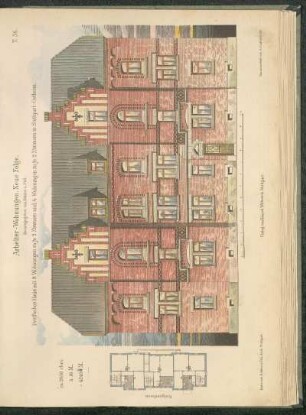 Dreifaches Haus in Stuttgart-Ostheim