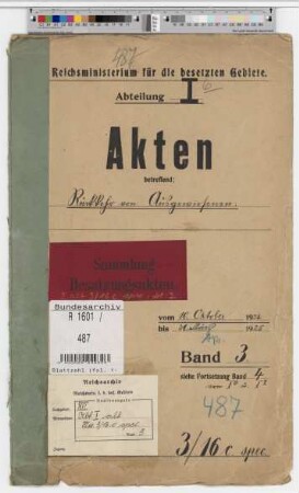 Rückkehr von Ausgewiesenen: Bd. 3