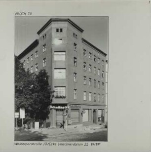 Fotografie: Waldemarstr. 19, um 1981