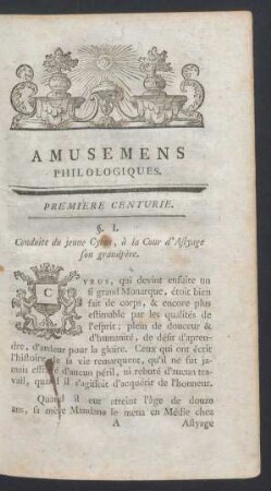 Première centurie.
