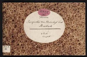 Prospecte von dem Welserischen Rittergut u. Marktflecken Neunhoff