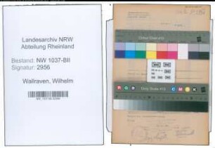 Entnazifizierung Wilhelm Wallraven , geb. 03.03.1913 (Verw.Angestellter)
