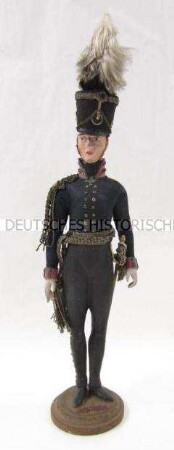Modellfigur eines Offiziers im Generalstab