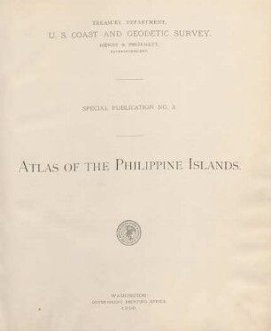 Atlas of the Philippine Islands
