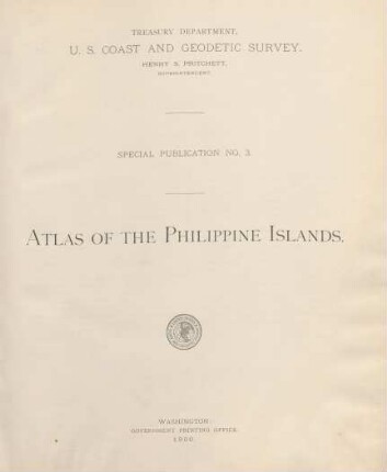 Atlas of the Philippine Islands