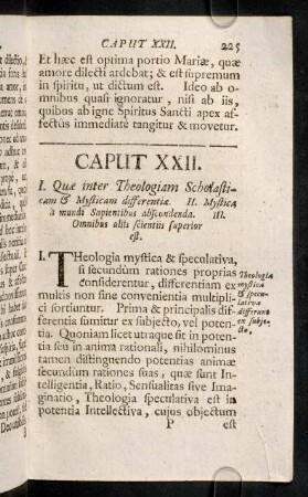 225-233, Caput XXII