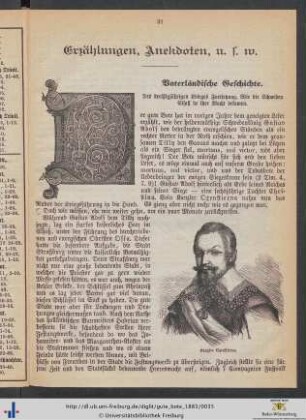 Vaterländische Geschichte.