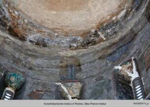 Die Ausmalung der Sankt Nikolauskirche : Die Ausmalung der Kuppel : Fragment der Deesis