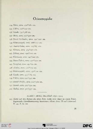 Orientteppiche (Nr. 234-252)