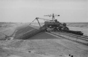 Tagebau : Aufschluss des Tagebaus Espenhain