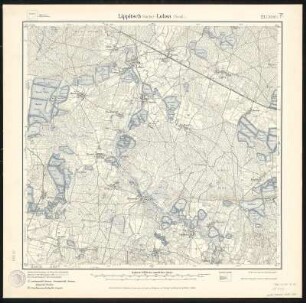 Meßtischblatt 23.(2690) : Lippitsch (Sächs.) - Lohsa (Preuß.), 1912 : Lippitsch (Sächs.) - Lohsa (Preuß.). - Aufgen. 1901, hrsg. 1906, einz. Nachtr. 1912. - 1:25000. - Leipzig, 1912. - 1 Kt.