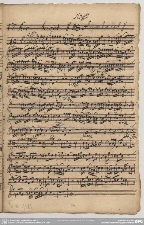 19. Anonymus, Suiten, G-Dur 