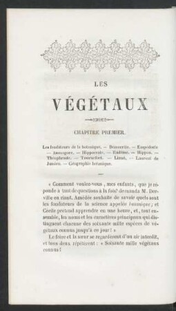 Les Végétaux