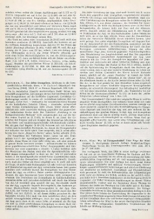 343-344 [Rezension] Bouwman, Gilbert, Das dritte Evangelium