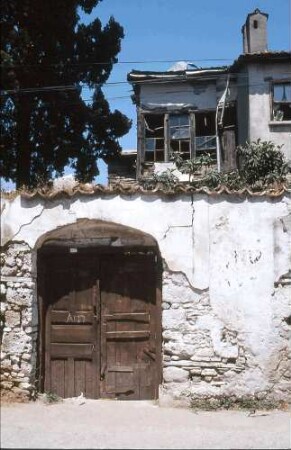 Antalya [Türkei]: Hoftor eines alten türkischen Hauses