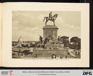 29. ROMA. Monumento a Giuseppe Garibaldi / ROME. Monument to Joseph Garibaldi / ROME. Monument à Joseph Garibaldi