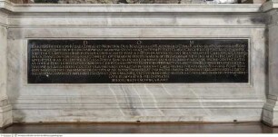 Grabmal für Erbprinz Carl Friedrich von Jülich, Cleve und Berg, Grabinschrift für Erbprinz Carl Friedrich von Jülich, Cleve und Berg