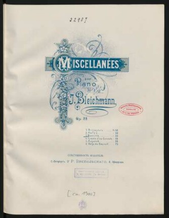 3: Gavotte : Op. 28