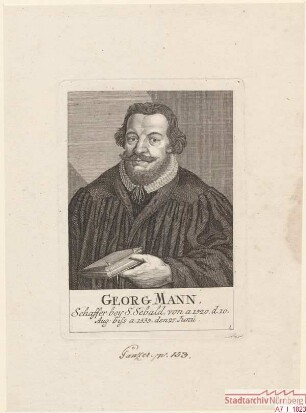 Georg Mann, Schaffer bei St. Sebald
