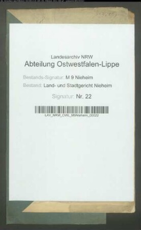 Zwangsverkauf (Subhastation) im Rechtsstreit des Mühlenmeisters Adolph Schlue in Schieder ./. den Handelsmann Isaak Boose in Pömbsen.