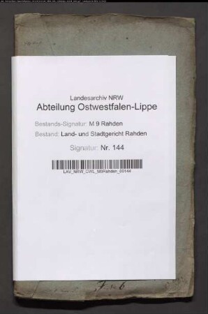 Erblasser: Friemel, Wilhelmine Bertha, geb. Blomberg: