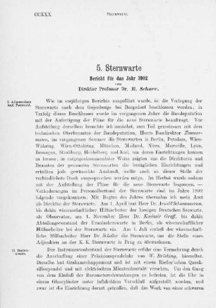 5. Sternwarte