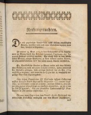 199-214, Rechtsgutachten