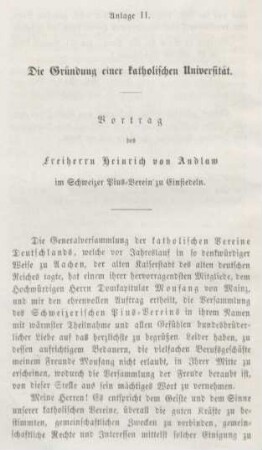 52-61 Die Gründung einer katholischen Universität