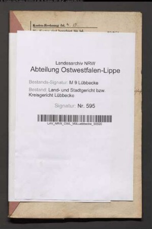 Erblasser: Heemann, Wilhelmine Louise: