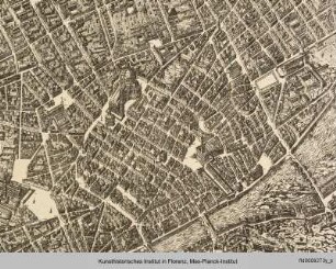 Plan der Stadt Florenz