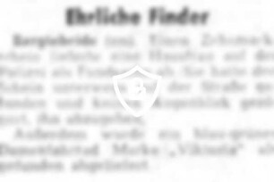 Ehrliche Finder