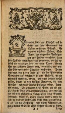 Die erstaunlichen Wirkungen der Sympathie, oder die Begebenheiten des Herrn **