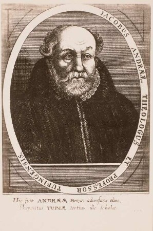 Bildnis des Kanzlers in Tübingen und Theologen Jakob Andreae (Schmidtlin)