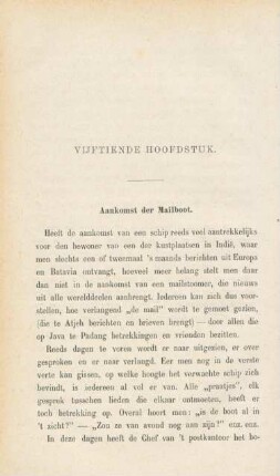 Vijftiende hoofdstuk. Aankomst der Mailboot