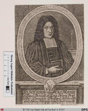 Bildnis Johann Heinrich Majus d. Ä.