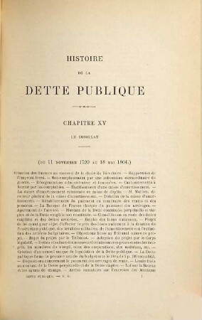 Histoire de la dette publique en France, 2
