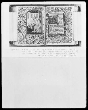 Stundenbuch — Der heilige Hieronymus, Folio 225verso