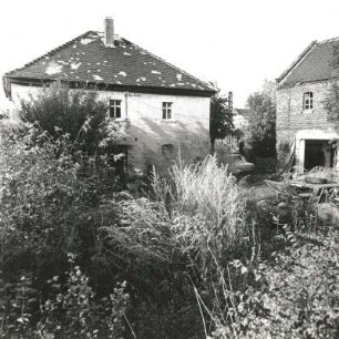 Markranstädt-Meyhen, Meuchener Straße 3. Ehem. Gasthof. E. 19. Jh. Hofansicht