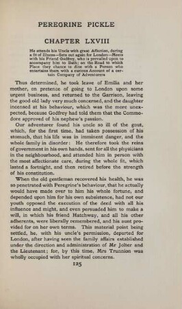 Chapter LXVIII. He attends his uncle with great affection, during a fit of illness - ...