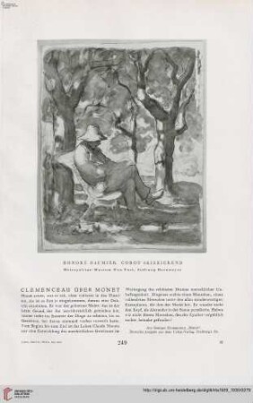 Clemenceau über Monet