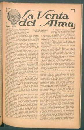 La venta del alma : (Novela completa)