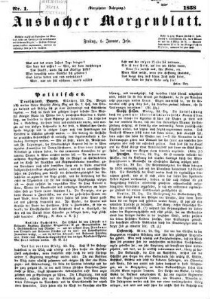 Ansbacher Morgenblatt, 1858 = Jg. 14