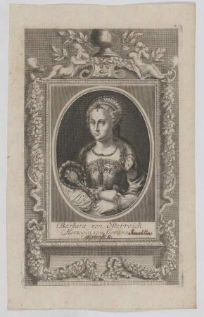 Bildnis der Barabara, Herzogin von Ferrara