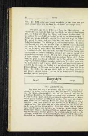 Aus Württemberg