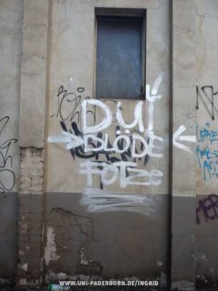 DU BLÖDE FOTZe