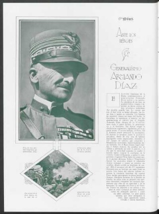 Ante los héroes que se marchan ... - Generalísimo Armando Díaz, Gral. Sr Douglas Haig