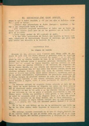 Capítulo XIX - La víspera de casarse