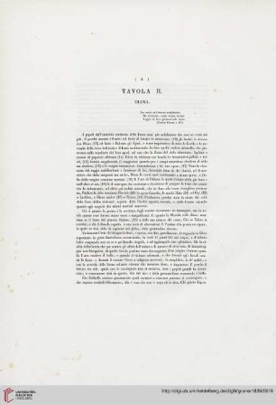 Tavola II - Tavola X
