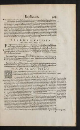 Psalmus CXXXVII.