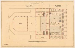 Kaufmannshaus, Köln: Grundriss 2.OG 1:200